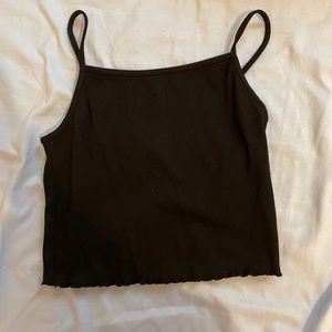 Black Forever 21 crop top